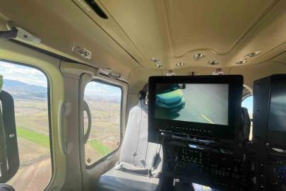 Burdur’da helikopter destekli trafik denetiminde 684 araç ve sürücüsü kontrol edildi