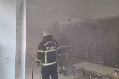 Burdur’da pide salonunda doğalgaz patlaması: 1 yaralı