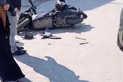 Bursa’da ani dönüş kazaya neden oldu: 1 kişi yaralandı