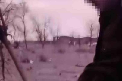 Bursa’da maganda dehşeti kamerada