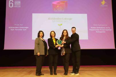 Bursa’da Yeşim Grup’a Kadın Dostu Markalar Farkındalık Ödülü