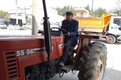 Çalınan traktörüne 21 yıl sonra kavuştu