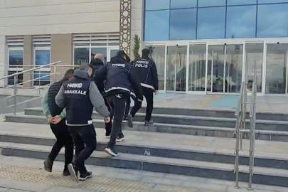Çanakkale’de narkotik operasyonu: 5 tutuklama