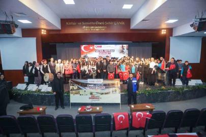 Canik’te gençler ödüllerine kavuştu