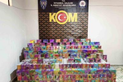 Çay paketleri arasında kaçak sigara sevkiyatı dronlu polis takibine takıldı