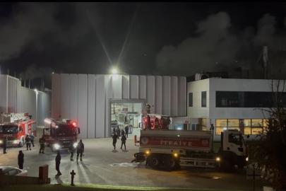 Çerkezköy OSB’de fabrika yangını kontrol altına alındı