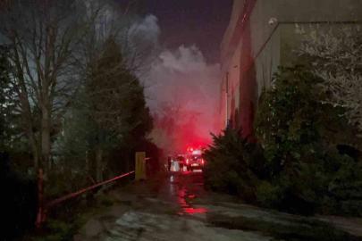 Çerkezköy’de fabrikada korkutan yangın kontrol altına alındı