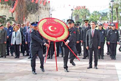 Çeşme’de 18 Mart Çanakkale Zaferi törenle anıldı