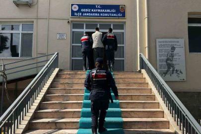 Cezaevi firarisi Gediz’de yakalandı
