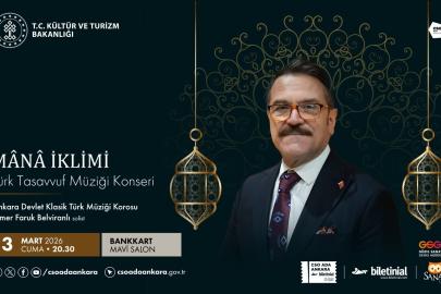 CSO Ada Ankara ‘Mana İklimi’ konseri ile sanatseverlerle buluşacak