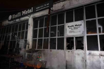 Demirci dükkanında patlama: 1 ölü, 2 yaralı