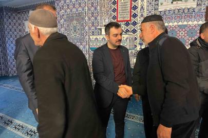 Dicle Kaymakamı Atış, asker, polis, sağlık personeli ve vatandaşlarla bayramlaştı