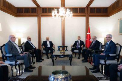 Dışişleri Bakanı Hakan Fidan, Hamas Siyasi Büro Üyesi Halil Hayye başkanlığındaki Hamas heyeti ile Ankara’da görüştü.