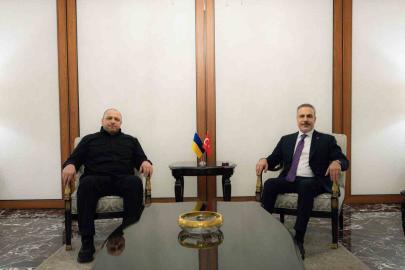 Dışişleri Bakanı Hakan Fidan, Ukrayna Milli Güvenlik ve Savunma Konseyi Sekreteri Rüstem Umerov ile Ankara’da bir araya geldi.