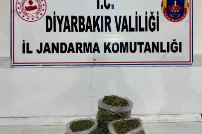 Diyarbakır’da 14 kilo esrar ele geçirildi