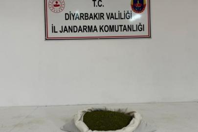 Diyarbakır’da 23 kilo esrar ele geçirildi