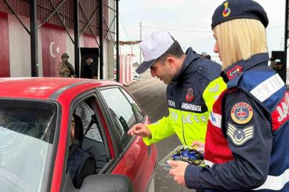Diyarbakır’da jandarmadan bayram öncesi trafik denetimi