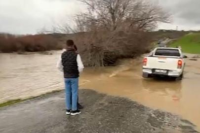 Diyarbakır’da şiddetli yağış: Köye ulaşım kesildi, bazı vatandaşlar mahsur kaldı