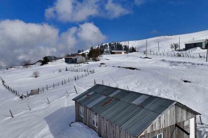 Düzce’nin zirvesi Kardüz’den muhteşem görüntüler