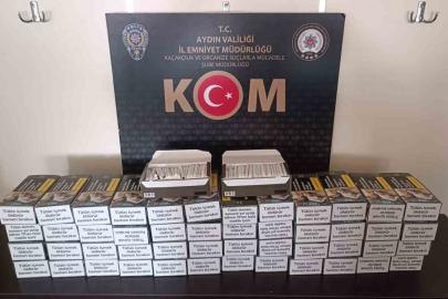 Efeler’de 4 işyerine kaçakçılık baskını