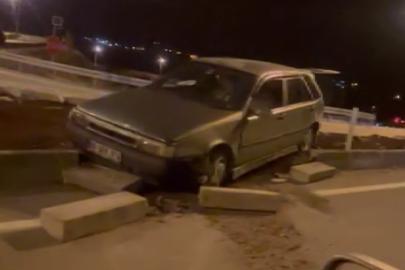 Ehliyetsiz sürücü, muayenesiz ve sigortasız araçla kaza yaptı: 80 bin lira ceza kesildi