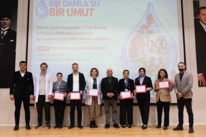 El emeği ürünler Afrika’da açılacak su kuyusuna umut oldu