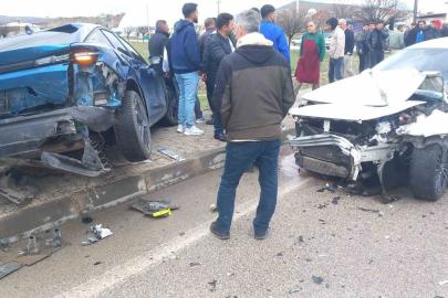 Elazığ’da trafik kazası: 2 yaralı