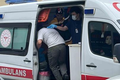 Elektrikli bisikletten düşen sürücü yaralandı