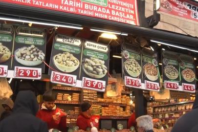 Eminönü’nde bayram alışverişi hareketliliği