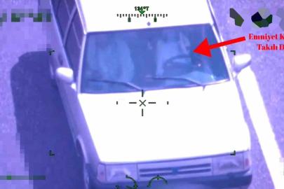 Emniyet’in ‘Uçan Göz’ü havadan denetim yaptı