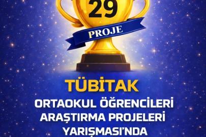 Erzurum, TÜBİTAK ortaokul proje yarışmasında bölge birincisi oldu