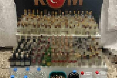 Eskişehir’de sahte içki operasyonu