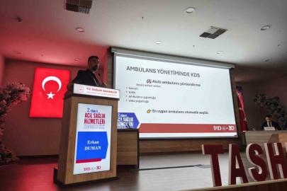 Eskişehirli acil sağlık ekibi Türkiye kongresine damga vurdu