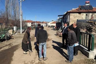 Evi yanan yaşlı kadın için kaymakamlık harekete geçti