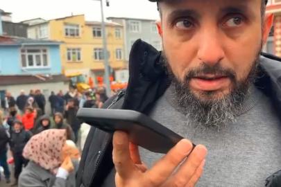 Fatih’te enkaz altındaki yakınıyla telefonda görüştü
