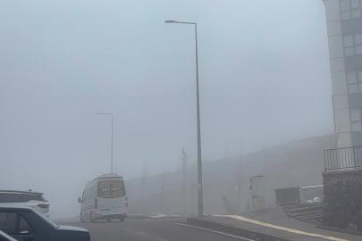 Gaziantep’te sis etkili oldu