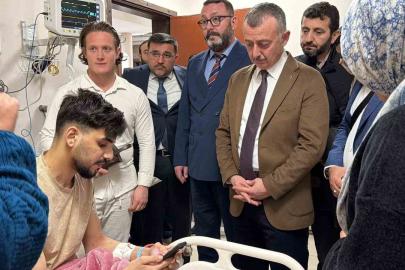 Gazze’den Mısır’a sığınan aileler aynı sofrada buluştu