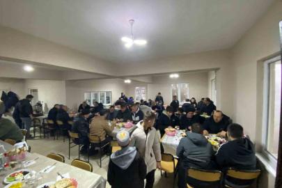 Gebe köyünde Ramazan Bayramı geleneği bu yıl da sürdürüldü