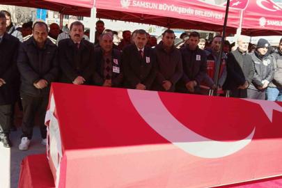 Genç polis memuruna memleketinde hüzünlü veda