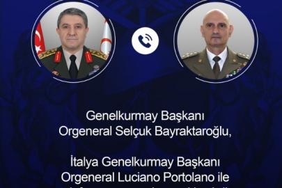 Genelkurmay Başkanı Bayraktaroğlu, İtalyan mevkidaşı ile görüştü