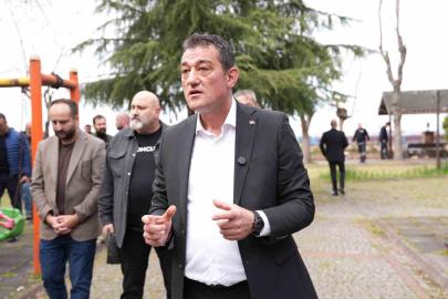 Giresun’da izinsiz olduğu belirtilen sondaj çalışması belediye tarafından durduruldu