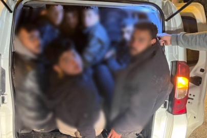 Göçmenleri tıka basa taşırken yakayı ele veren insan tacirine 102 bin TL ceza