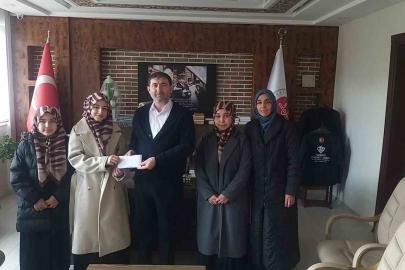 Hafızlık eğitimi öğrencilerinden Filistin’e bağış