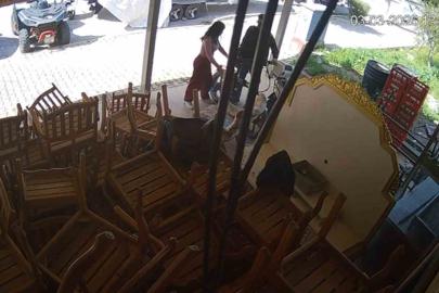 Hırsızlık yapmaması için uğraşan kız arkadaşını da kandırıp ne varsa çaldı