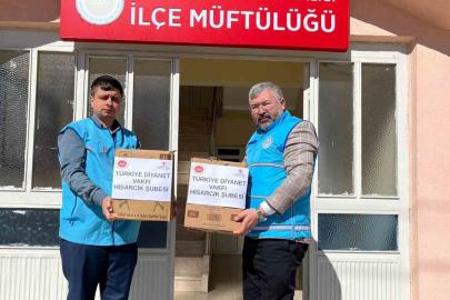 Hisarcık Müftülüğü’nden ihtiyaç sahiplerine Ramazan yardımı