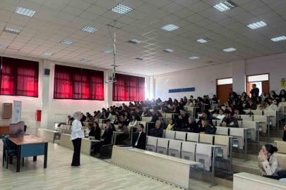 Hisarcık MYO’da bağımlılıkla mücadele semineri düzenlendi