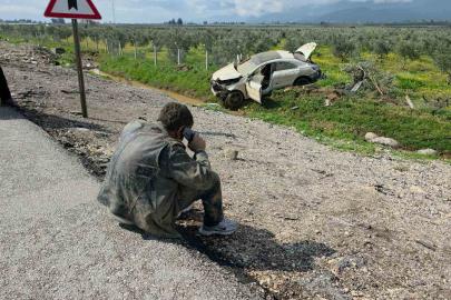 Hurdaya dönen araçtan burnu kanamadan çıkan doktor: "Verilmiş sadakam varmış"