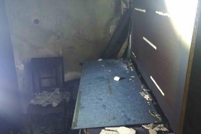 Iğdır’da günlük kiralık dairede yangın