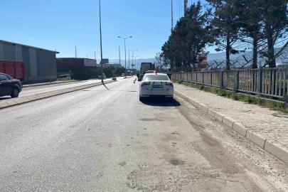 İki tırın arasında feci ölüm