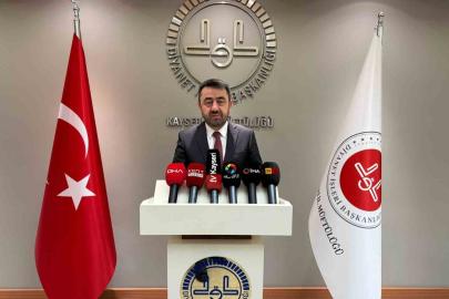 İl Müftüsü Ayvaz: "Kadir Gecesine kavuşmanın sevinci içerisindeyiz"